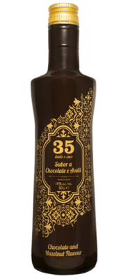 Choco 35 Haselnuss-Schokolade Likör 500ml