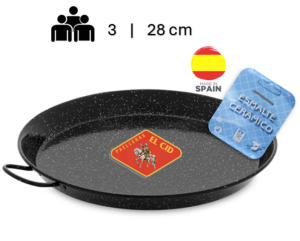 Paellapfanne Emailliert (3 Portionen) 28cm