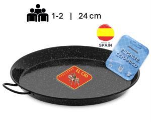 Paellapfanne Emailliert (1-2 Portionen) 24cm