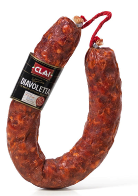 Clai Salsiccia Diavoletta Curva Piccante Aprox. 550g