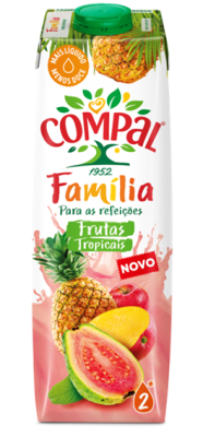 Compal Familia Frutos Tropicais 1l