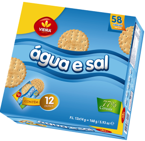 Vieira de Castro Bolcha Agua & Sal 168g