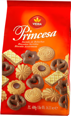 Vieira de Castro Sortido Princesa 400g