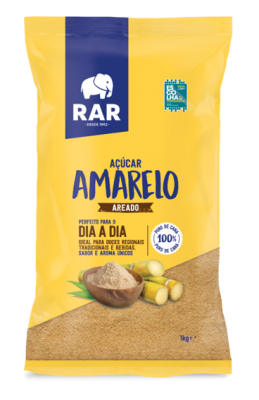 Acucar Amarelo Rar 100% Acucar de Cana 1kg