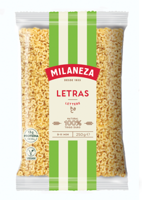 Milaneza Letras - Lettere Nudeln 250g