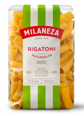 Milaneza Macarrao - Rigatoni Nudeln 500g