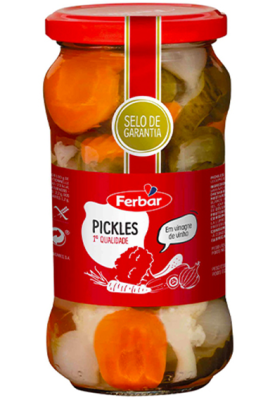 Ferbar Pickels em Vinagre 345g