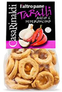 Casa Rinaldi Taralli Aglio & Peperoncino 200g