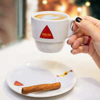 Delta Kaffee-Cappuccino Tassen 6 Stück