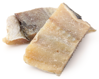 Lugrade gesalzener kleiner Kabeljau in Stücke 500g