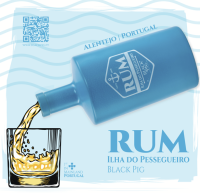 Black Pig Rum Ilha do Pessegueiro 500ml