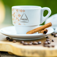 Delta Kaffee-Cappuccino Tasse Diamond
