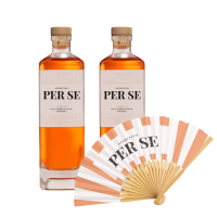 Per Se Aperitivo 2x700ml + Handfächer